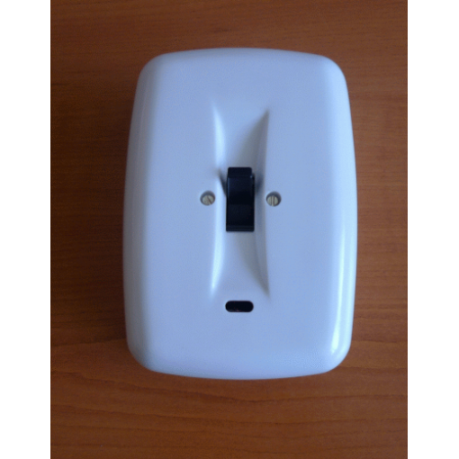 Instalační spínač sporákový 39563-13C, 20 A / 400 V AC, bílý