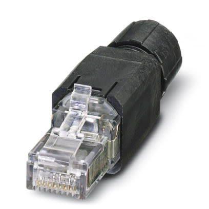 Phoenix Contact Konektor RJ45, řada: VS-08 Vnější Cat5e, počet cest: 8, Rovný, Spona, počet portů: 8portový