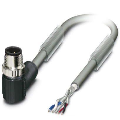Bus kabel, A: Vnější, A: M12, Pravoúhlý 5, B: M12, B: Vnější, 48V, IP67, řada: SAC-5P Phoenix Contact 2 m