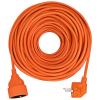 Solight prodlužovací přívod - spojka, 1 zásuvka, 20m, 3 x 1,5mm2, oranžová - PS07