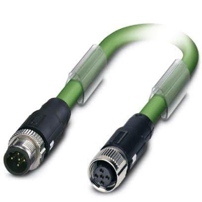 Bus kabel, A: Vnější, A: M12, Rovný 5, B: M12, B: Vnitřní, 48V 5, IP67, řada: SAC-5P Phoenix Contact 5 m