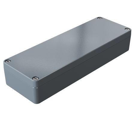 Rose Pouzdro, řada: Aluminium Standard IP66 Nestíněný barva Šedá IK09 barva Šedá Odlévaný hliník 34 mm 34 mm 185 mm