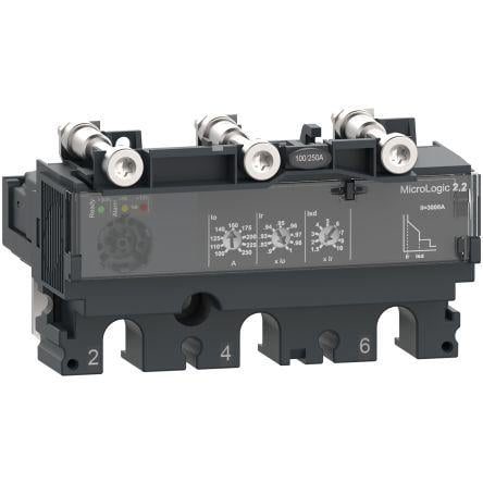 Schneider Electric Jistič s lisovaným pouzdrem, rozsah: ComPacT NSX 3pólový 100A, rozsah: ComPact NSX Pevný