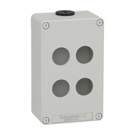 Schneider Electric Univerzální skříň, řada: Harmony IP65, IP66, IP69 IK07 barva Světle šedá Kov 80 mm 130 mm 80 mm