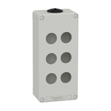 Schneider Electric Univerzální skříň, řada: Harmony IP65 barva Šedá IK07 barva Šedá Kov 80 mm 175 mm 80 mm