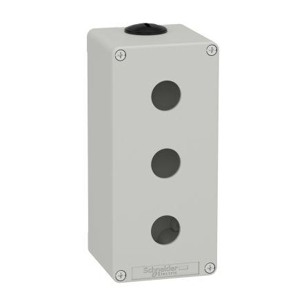 Schneider Electric Univerzální skříň, řada: Harmony IP65 barva Šedá IK07 barva Světle šedá Kov 80 mm 175 mm 80 mm