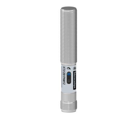 Telemecanique Sensors Kapacitní snímač přiblížení XT512B1PBM12 Válec se závitem XT5 M12 200mA PnP IP67 40 Hz 240 V ac 24