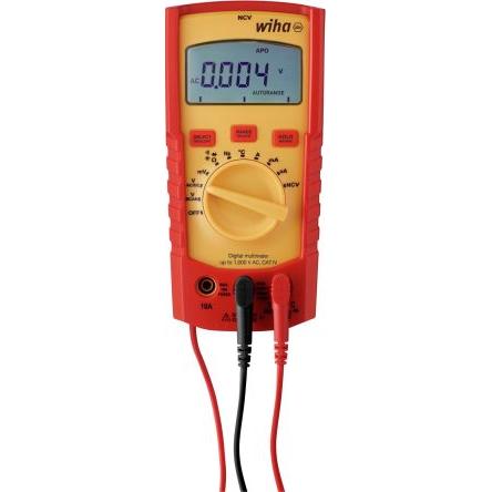 Digitální multimetr Ruční 10 A ac, typ displeje: LCD 1 kV ac Wiha True RMS 10 A dc