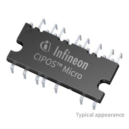 Infineon IO ovladače motoru, řada: IM241 IM241M6T2JAKMA1 1.58 V, konfigurace: 3fázový 1 A, počet kolíků: 29 kolíkový,