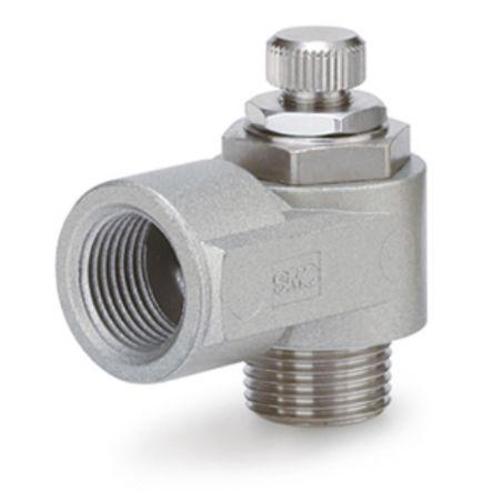 Regulátor rychlosti, řada: Threaded SMC Vnitřní RC Vnitřní R