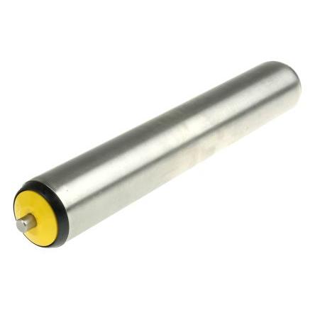 Interroll Nerezová ocel Kulatý Váleček dopravníku S pružinou 50 mm 300 mm 1140 N Nerezová ocel 10 mm 330mm