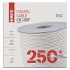 Koaxiální kabel CB100F, vnější průměr 6,5 mm, 250 m, BOX