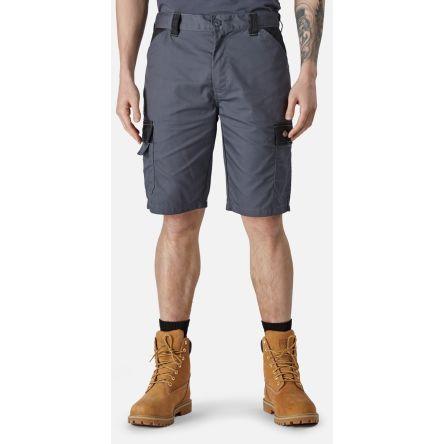 Dickies Everyday Šedá, Černá 35 % bavlna, 55 % polyester Krátké pracovní kalhoty 36 cm