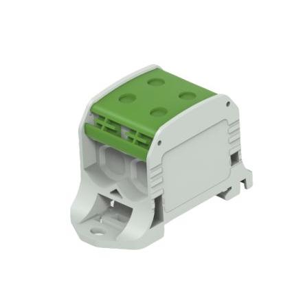 Entrelec Svorkovnice 1SNF526131R0000, řada: 1SNF, 1kV ac Šedá, Zelená 4 Kabel