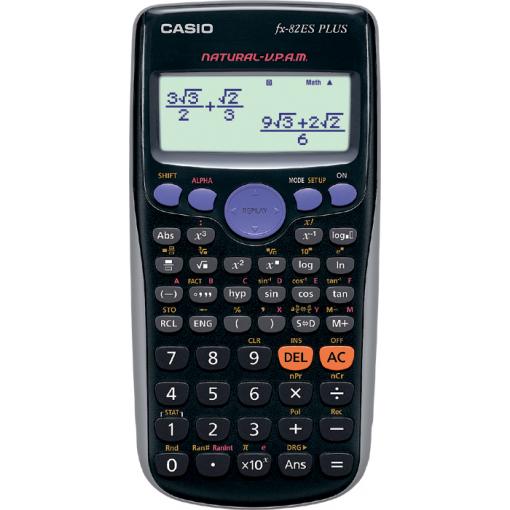 Kalkulačka CASIO FX 82ES PLUS, vědecká (školní)