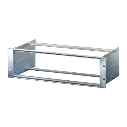 nVent SCHROFF Subrack, řada: 24563 3 U x 84 HP x 475 mm, Hliník