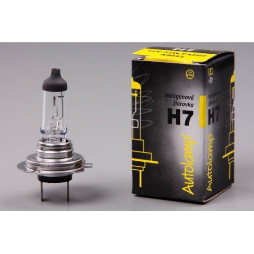 Autožárovka AUTOLAMP H7, 12 V / 55 W, PX26d