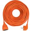 Solight prodlužovací přívod - spojka, 1 zásuvka, 40 m, 3 x 1,5mm2, oranžová - PS11