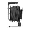 Solight prodlužovací přívod na bubnu, 1 zásuvka, 50m, černý kabel, 3x 1,5mm2 - PB12