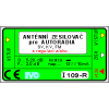 Anténní zesilovač IVO pro autorádia VKV/SV, 12 V, zisk 10 dB