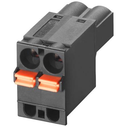 Siemens Svorkovnice, Šroubová svorka Černá, počet cest: 2, 24V Zásuvný