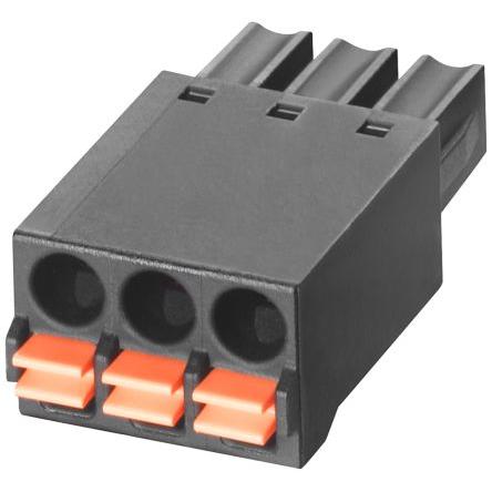 Siemens Svorkovnice, Šroubová svorka Černá, počet cest: 3, 24V Zásuvný