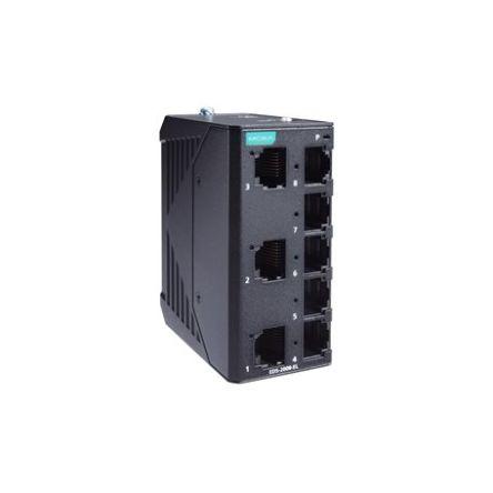 Ethernetový přepínač 7portový MOXA Neřízený ethernetový přepínač