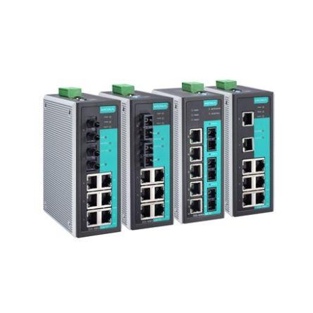 Ethernetový přepínač 8portový MOXA Řízený ethernetový přepínač