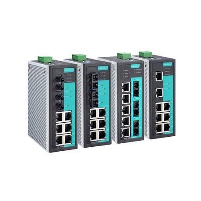 Ethernetový přepínač 8portový MOXA Řízený ethernetový přepínač