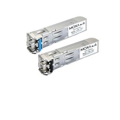 MOXA Vysílač-přijímač, LC, Vícerežimové, Jednovidové, 1000Mbit/s, přenosová vzdálenost: 0.5 km, rychlost přenosu dat:
