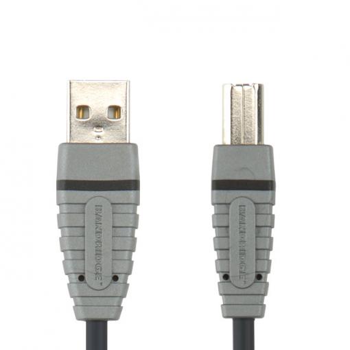 Bandridge USB 2.0 přístrojový kabel, 2m, BCL4102