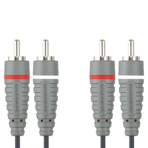 Bandridge audio kabel stereo, 5m, BAL4205