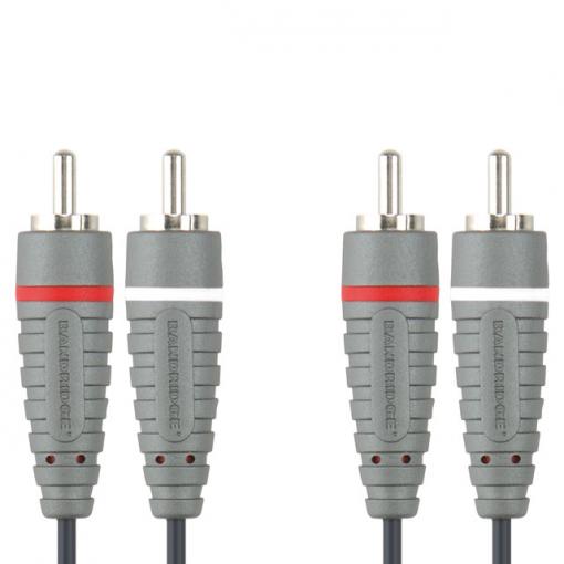 Bandridge audio kabel stereo, 1m, BAL4201
