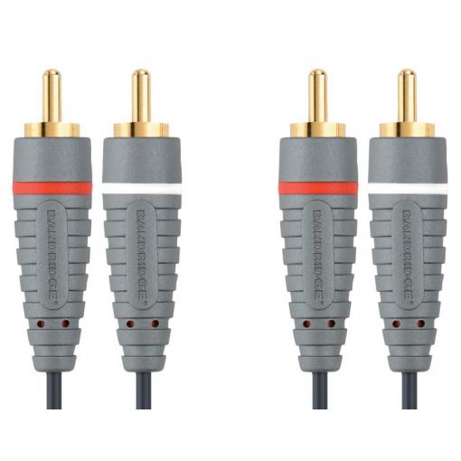 Bandridge audio kabel stereo, 2m, BAL4202