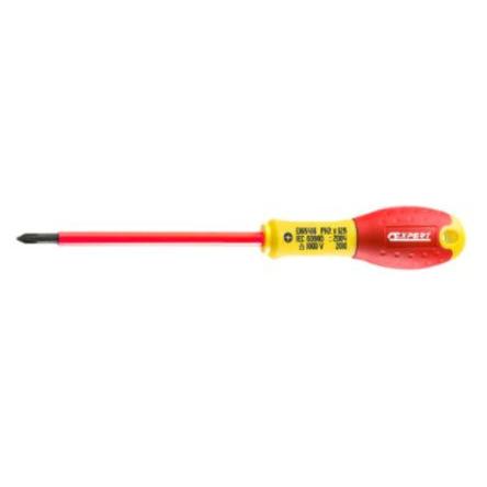 Izolovaný šroubovák, dělka lopatky: 125 mm Vanadová ocel Izolované Splňuje normu VDE/1000V, celková délka: 230mm Expert