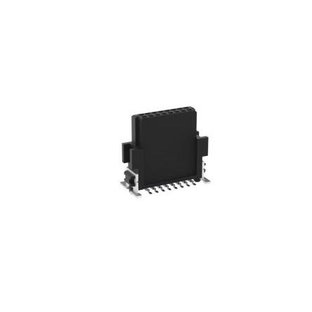 Patice PCB, řada: SMC, orientace těla: Svislé, rozteč: 1.27 mm Vodič-deska, počet kontaktů: 16, počet řad: 2, Povrch