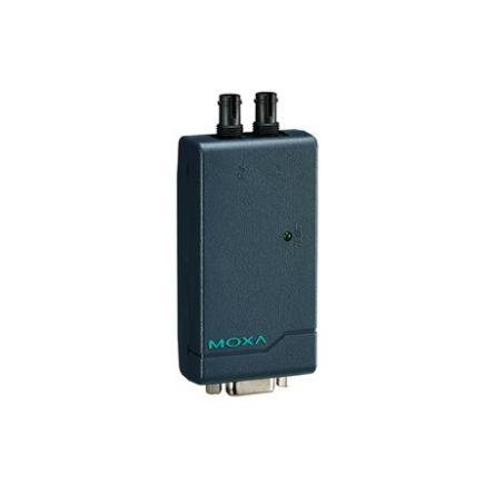 MOXA Převodník médií, Vícerežimové, Plný duplex, ST, 100Mbit/s, přenosová vzdálenost: 5 km, rychlost přenosu dat: 100