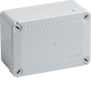 Rozvodná instalační skříň 12×8×5, IP56, šedá