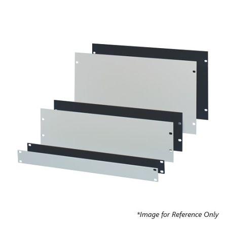 nVent SCHROFF Regálový panel 19in Přední panel 2 U x 84 HP barva Bez nátěru