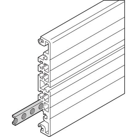 nVent SCHROFF Regálový panel 19in Boční panel x 1 HP 2mm
