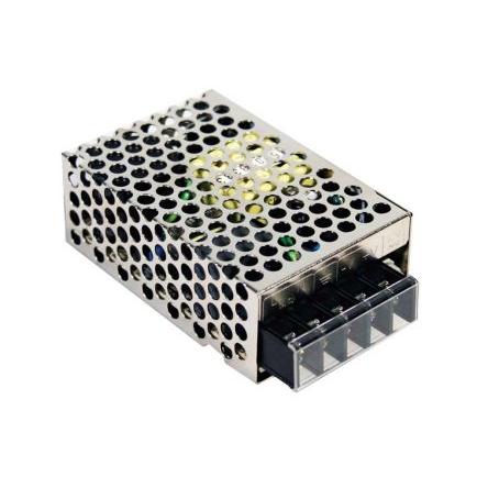 Spínaný napájecí zdroj, počet výstupů: 1 RS-25-15 15V dc Šasi 25.5 W RS25 MEAN WELL 370 V dc, 264V ac
