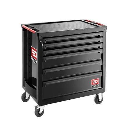 Pojízdná skříňka 6zásuvková Na kolečkách, Polypropylen, výška: 972 mm x 972mm, délka: 969 mm Facom