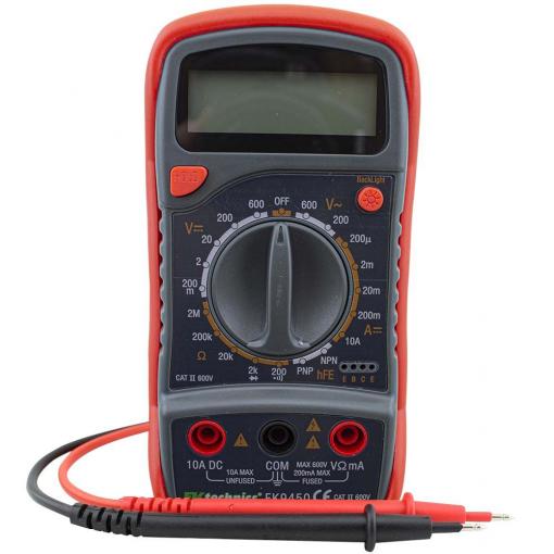 Digitální multimetr FK9450 M73, 600 V / 10 A