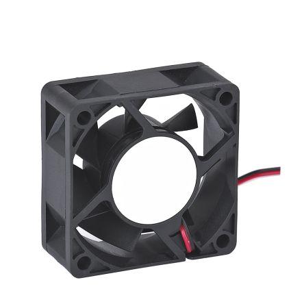 RS PRO Axiální ventilátor, průtok vzduchu: 0.61 m³/min 1.8 W 12V dc 150 mA IP20 120 mm 120mm 25 mm