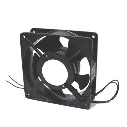 RS PRO Axiální ventilátor, průtok vzduchu: 2.33 m³/min 19 W 230V ac 120 mA IP20 120 mm 120mm 38 mm