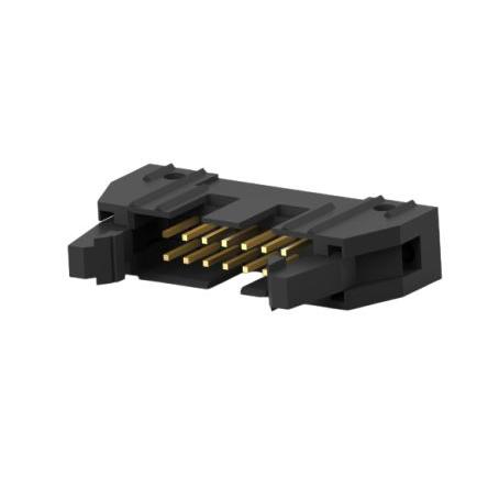 TE Connectivity Konektor FPC, počet kontaktů: 14, rozteč: 2.54 mm Vnější, Svislá montáž