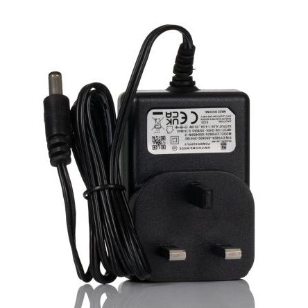 RS PRO Adaptér AC/DC 20 W, výstup: 5V dc, počet výstupů: 1 2.1 x 5.5 x 9.5 3-kolíková UK 2.5 A Adaptér napájení