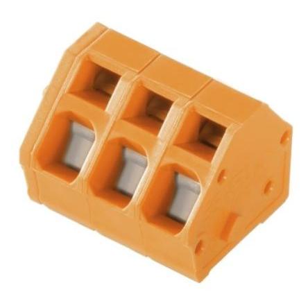 Weidmüller Svorkovnice PCB, řada: LMZF, rozteč: 5 mm, počet řad: 1, počet kontaktů: 2, orientace těla: 135°, Montáž na