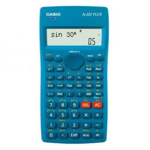 Kalkulačka CASIO FX 220PLUS, vědecká (školní)
