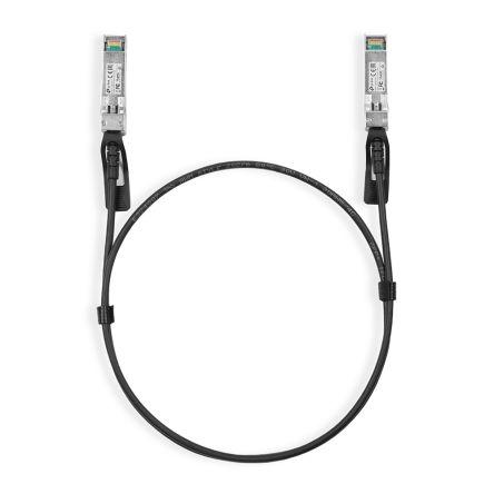 TP-Link Měděný kabel QSFP+ s přímým upevněním, SFP, 10Gbps, přenosová vzdálenost: 1 m, rychlost přenosu dat: 10 Gbps